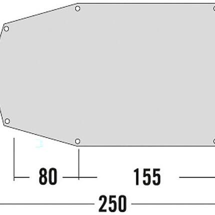 Zelt-Kleinteile ZELTUNTERLAGE 250x155