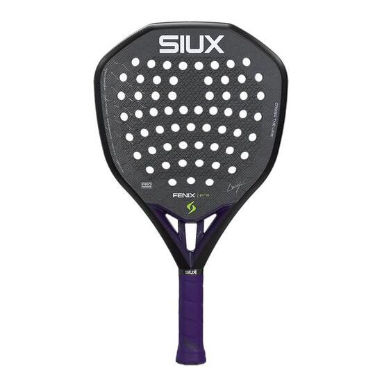 Siux - Pala de Pádel Fenix Pro 2026 Black nivel profesional forma diamante