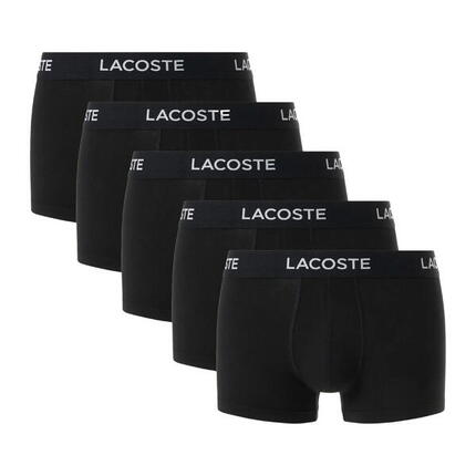 Lacoste Stretchcotton Trunk Boxershorts Herren (5er Pack) 5H1292
