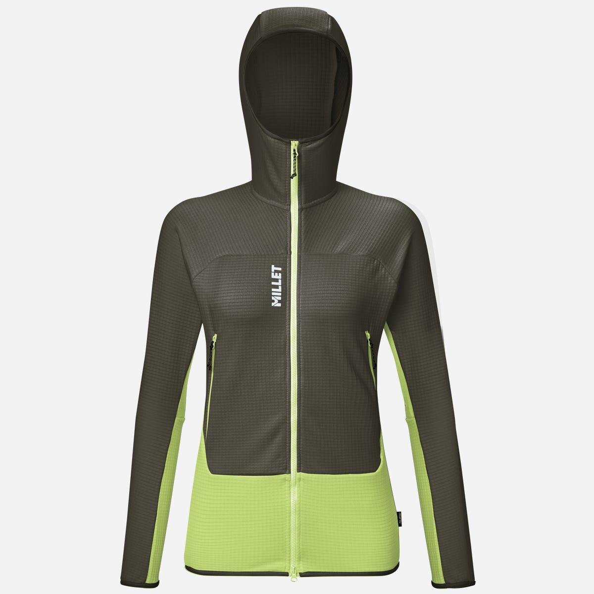 Millet - Polaire Alpinisme Femme Fusion Grid Limited Emission - Polaire - Vert - Decathlon