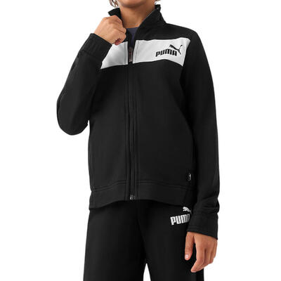 Komplet dresowy dziecięcy chłopięcy sportowy czarny spodnie bluza PUMA