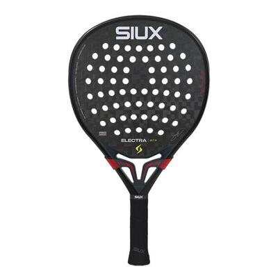 Siux - Pala de Pádel Electra Pro 2026 Shadow Red nivel profesional forma híbrida