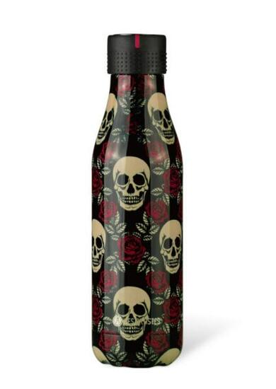Bouteille Isotherme Les Artistes Paris "Rose&Skull" 500ml