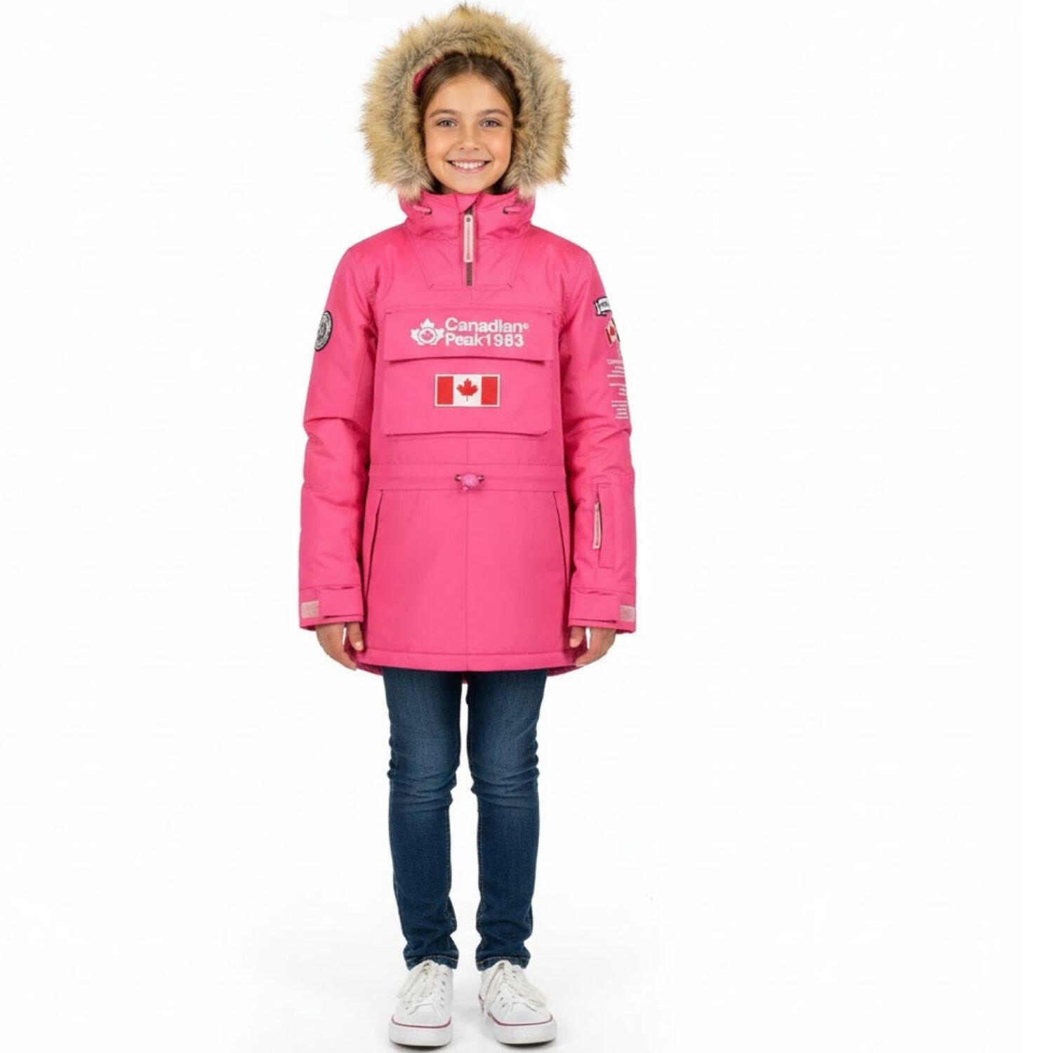 Veste de randonnée pour enfants Canadia Peak Banapeak 4/4