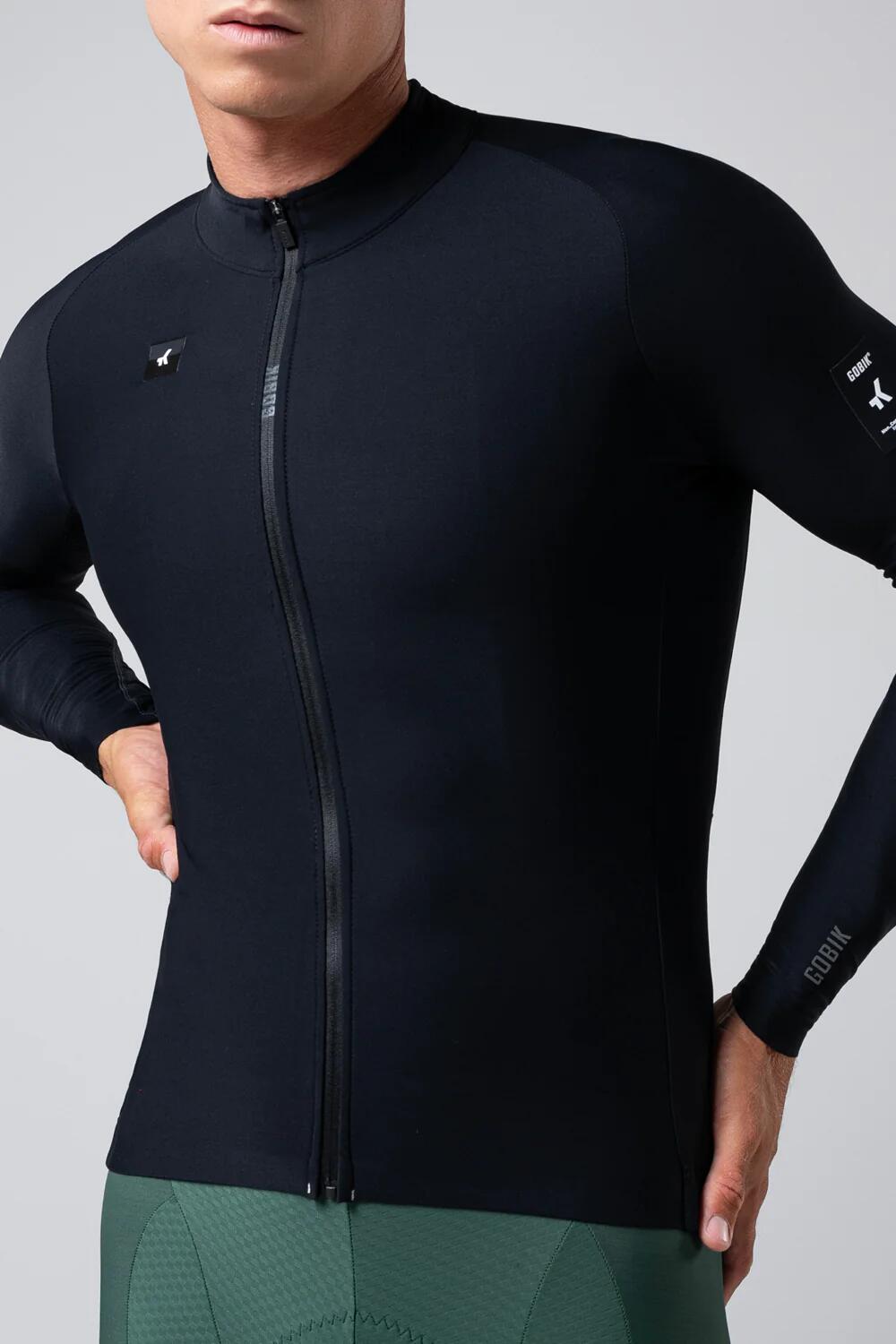 Fietsshirt Longsleeve Pacer Solid 2.0 Jasper Heren - Maat L 3/4