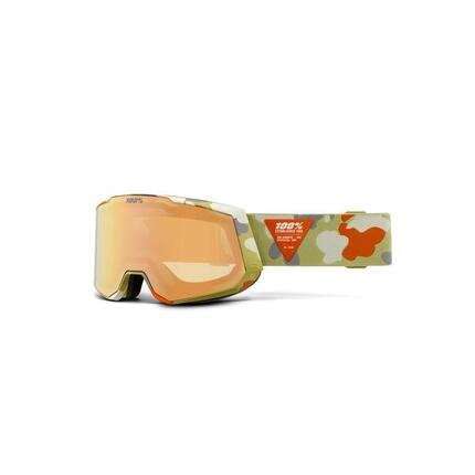 Masque de ski Snow Goggle SNOWCRAFT XL HiPER, noir-rouge ML Mirror