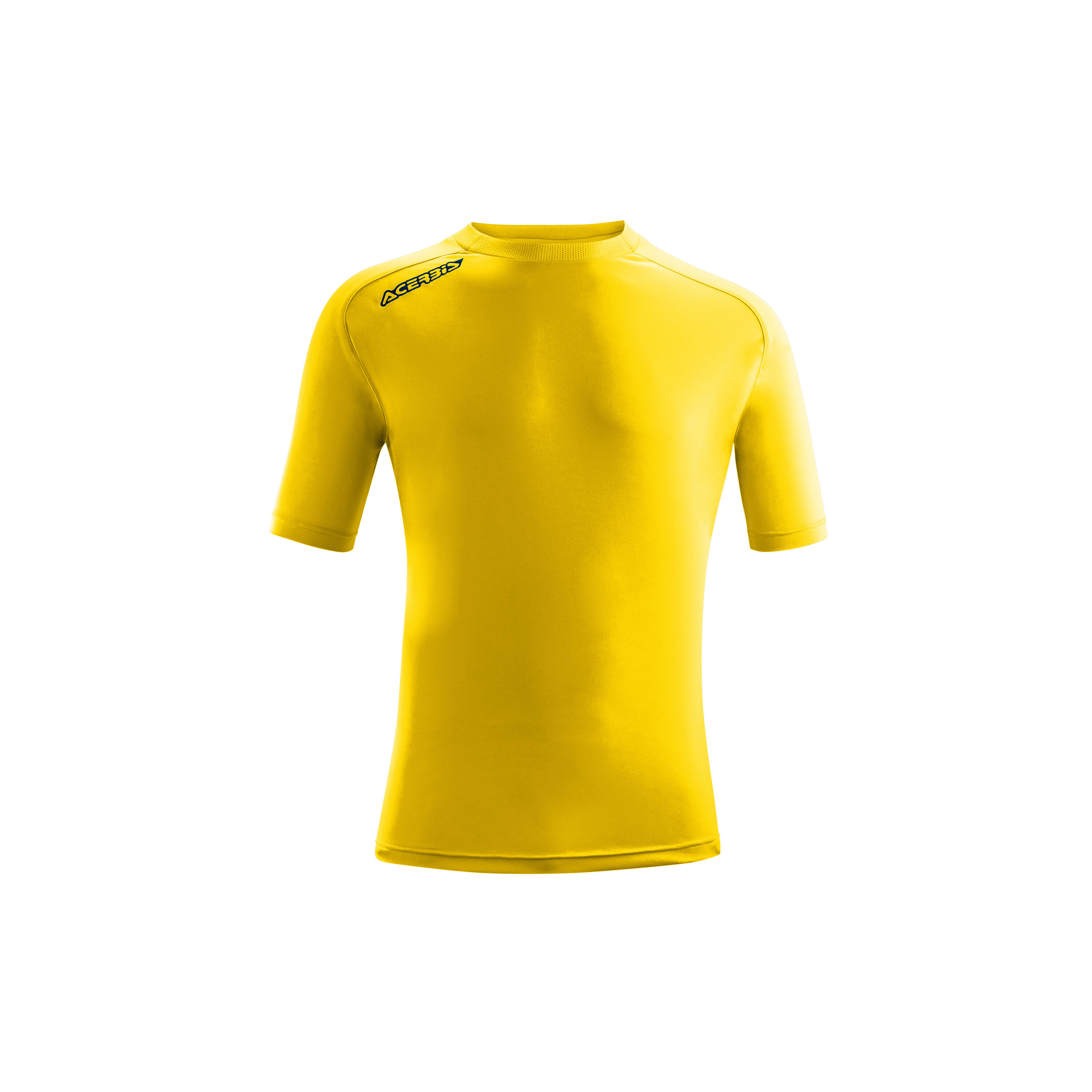 Acerbis - T-shirt Training Enfant Acerbis Atlantis - Maillot Manches Courtes - Jaune - 34 2xs - Decathlon