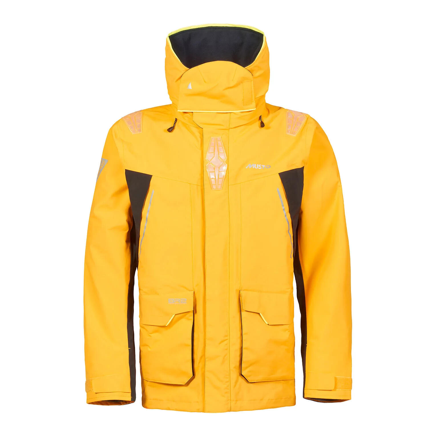 Musto - Veste Imperméable Musto Br2 Offshore 2.0 - Coupe-pluie - Jaune - 42 M/l - Decathlon