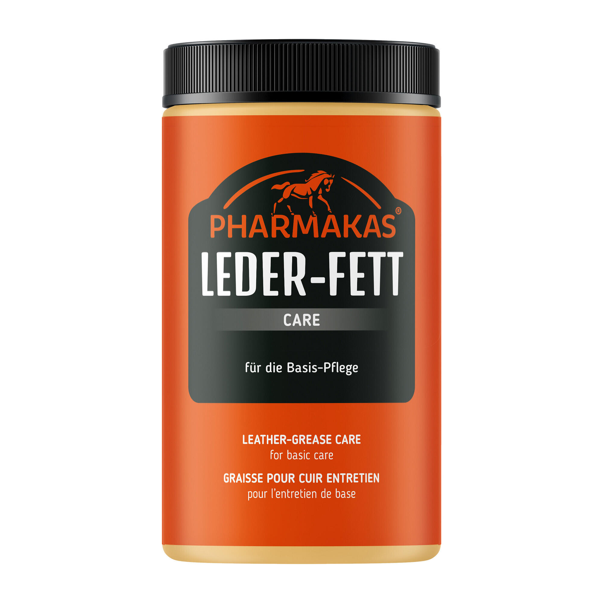 Horka - Graisse À Cuir Cheval Pharmakas - Graisse Pour Cuir - Blanc|gris|orange - 1 L - Decathlon