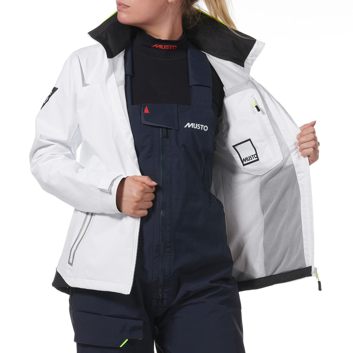 Veste imperméable à capuche femme Musto Br1 Solent 4/5
