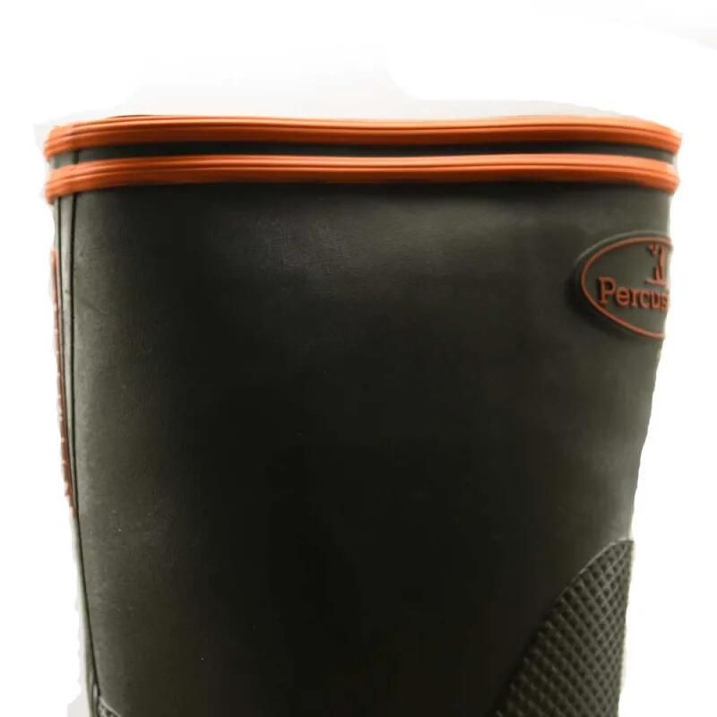 Bottes Percussion Stronger antidérapantes caoutchouc jersey Kaki 5/5