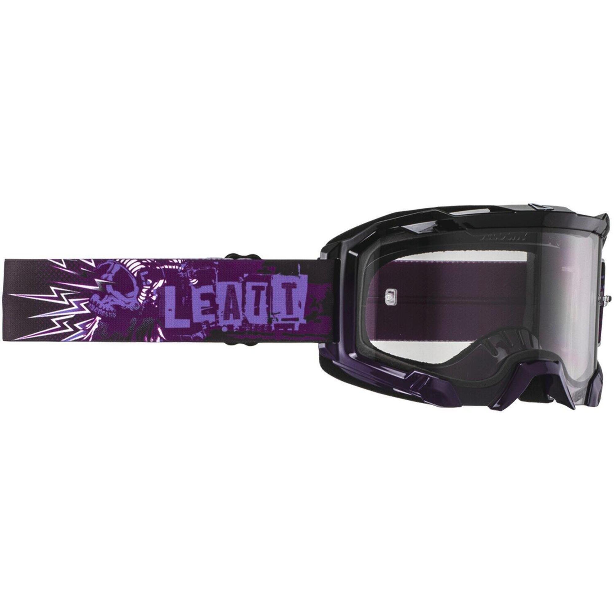 Leatt - Goggle Velocity 4.5 - Uv Gris Clair 58 - Lunettes De Protection - Gris - Taille Unique - Decathlon