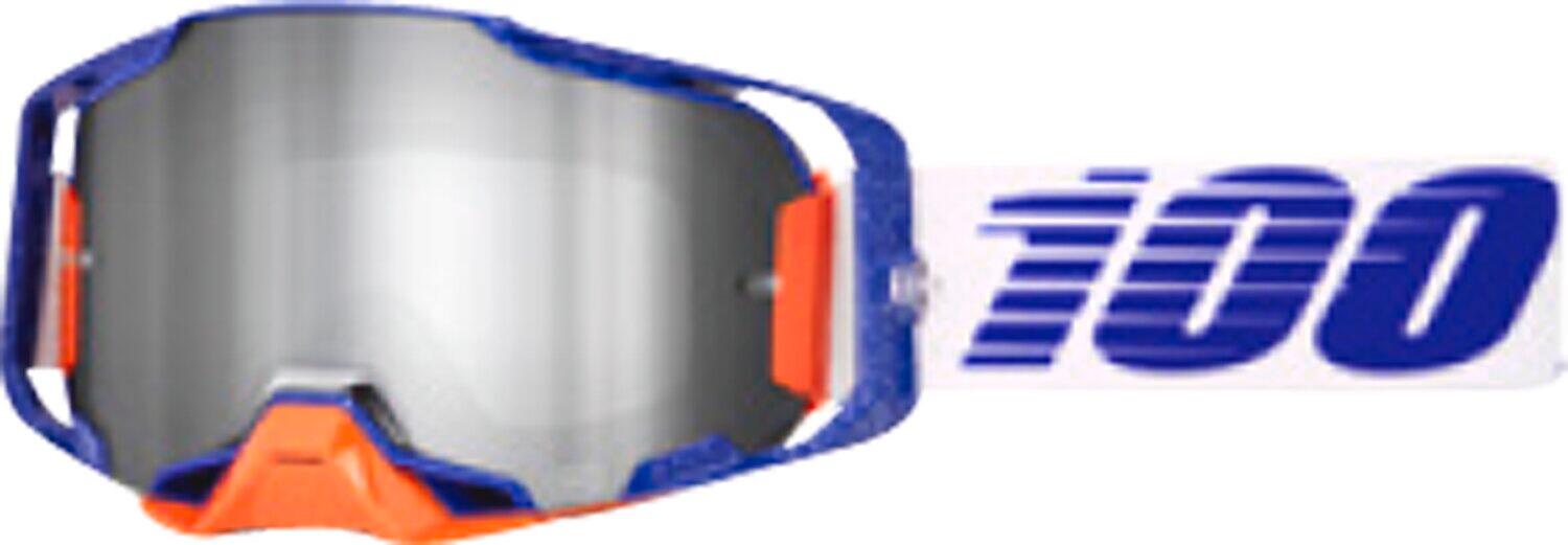 100% Armega Goggle Lavingaad - Mirror Silver Flash Lens