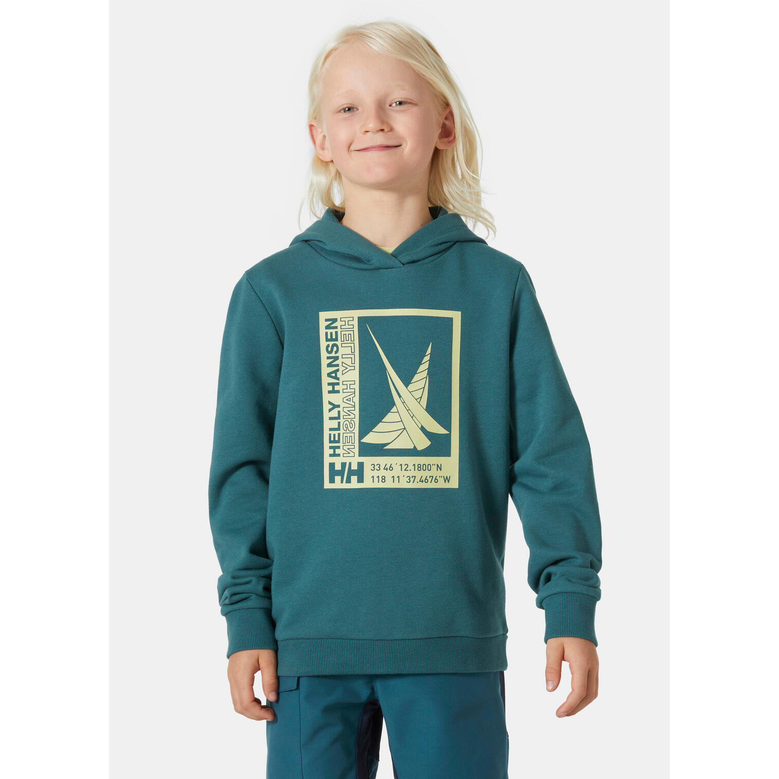 Sweatshirt à capuche enfant Helly Hansen Port 2/5