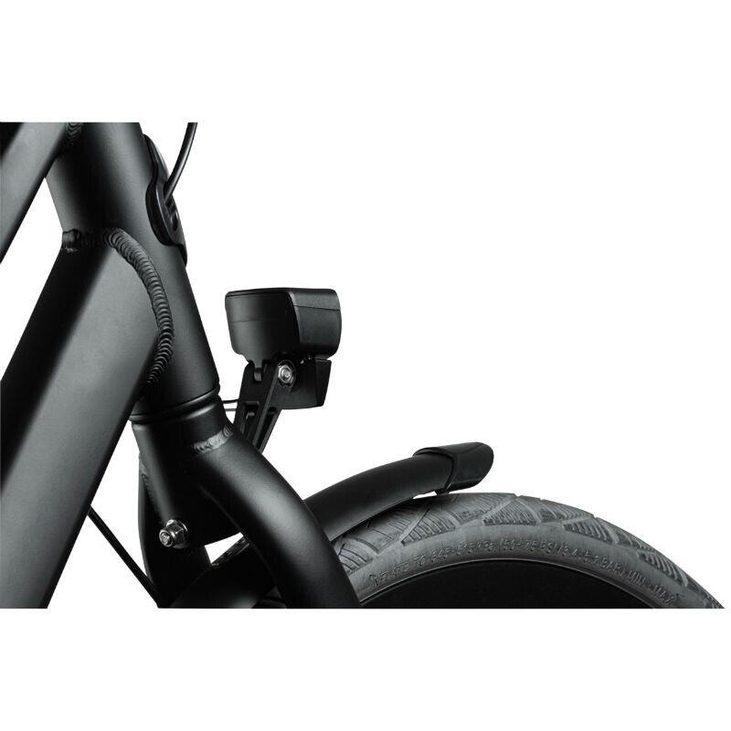 Spanninga Eclairage A Dynamo Arriere Sur Porte-bagage Lineo Xd Entraxe 50 Et 80mm Pour Moyeu Dynamo Noir 396193