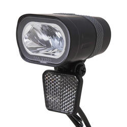 Éclairage vélo avant sur fourche visibilite 60 m et vu à 3.5 Km Spanninga VAE E-