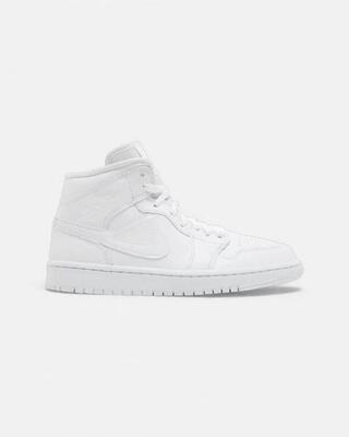 Air Jordan Mid Triple White (2022) (Women's)