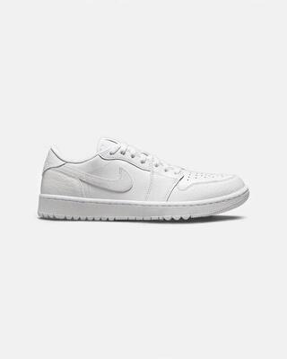 Jordan 1 retro low golf white croc