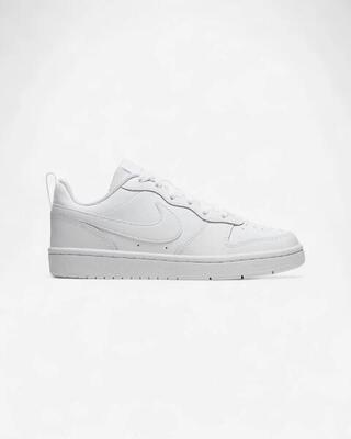 Nike court borough 2 white (gs)