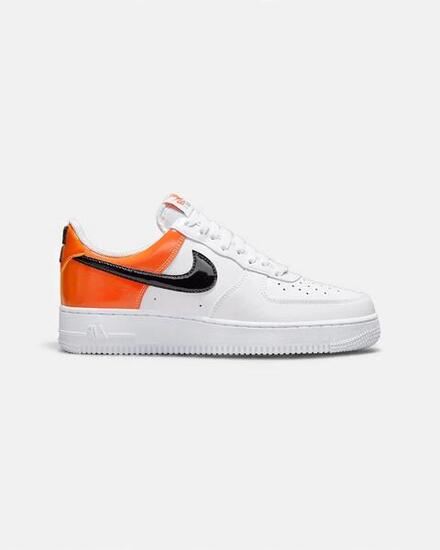 Nike Air Force 1 Low '07 Essential White/Brilliant Orange (Women's)