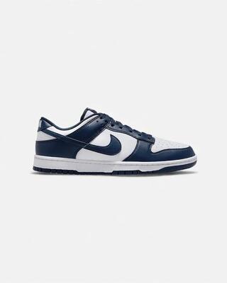 Nike Dunk Low White Midnight Navy