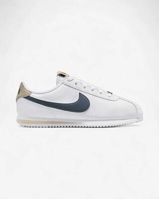 Nike Cortez GS 'White Khaki Thunder Blue'
