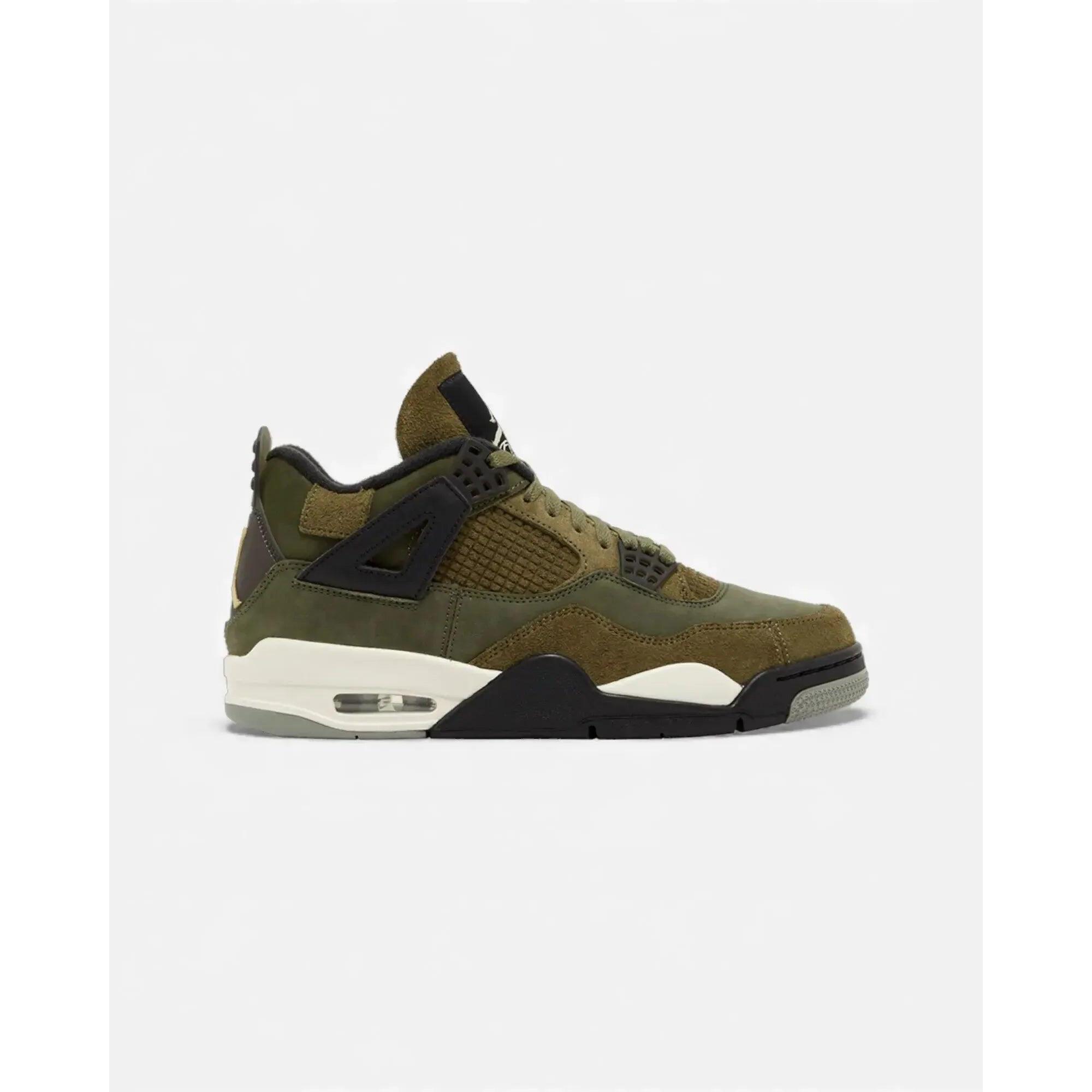 Nike - Jordan 4 Retro Se Craft Medium Olive - Baskets - Vert - 45 - Decathlon
