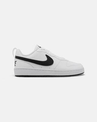 Nike court borough low recraft white black (gs)