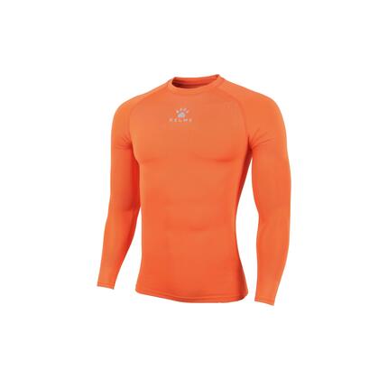 Camiseta Manga Larga Kelme Camiseta Térmica M/l Unisex En Color Naranja
