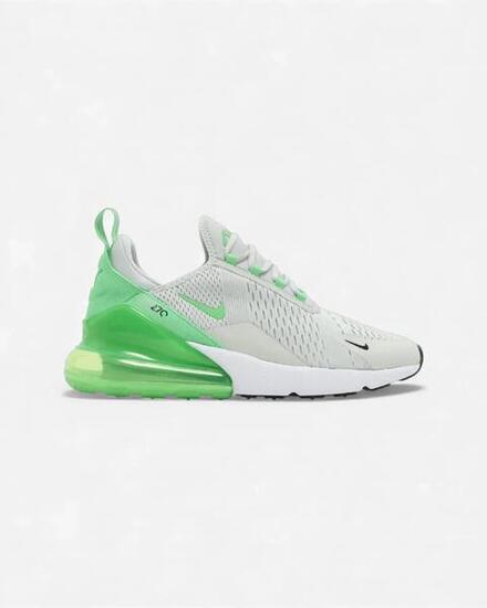 Nike Air Max 270 Light Silver Green Shock
