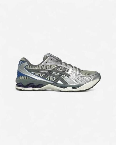 ASICS Gel-Kayano 14 Soft Yellow Asics Blue