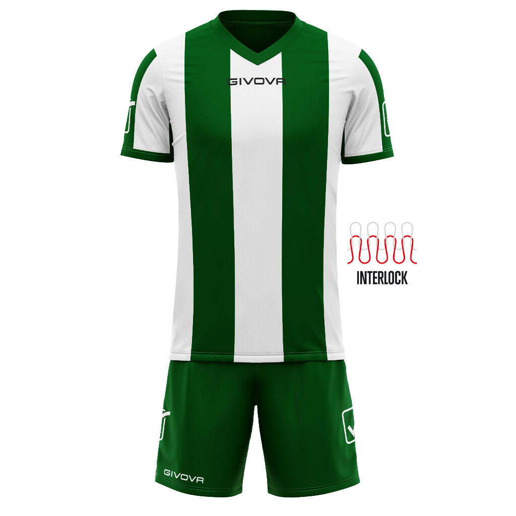 Givova Catalano Sportset Grün-Weiss XL 2/5