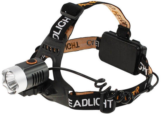 LifeFit Calter Profi lampada frontale ricaricabile 400 lm