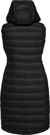 LOAP Itala gilet long femme, noir, XS