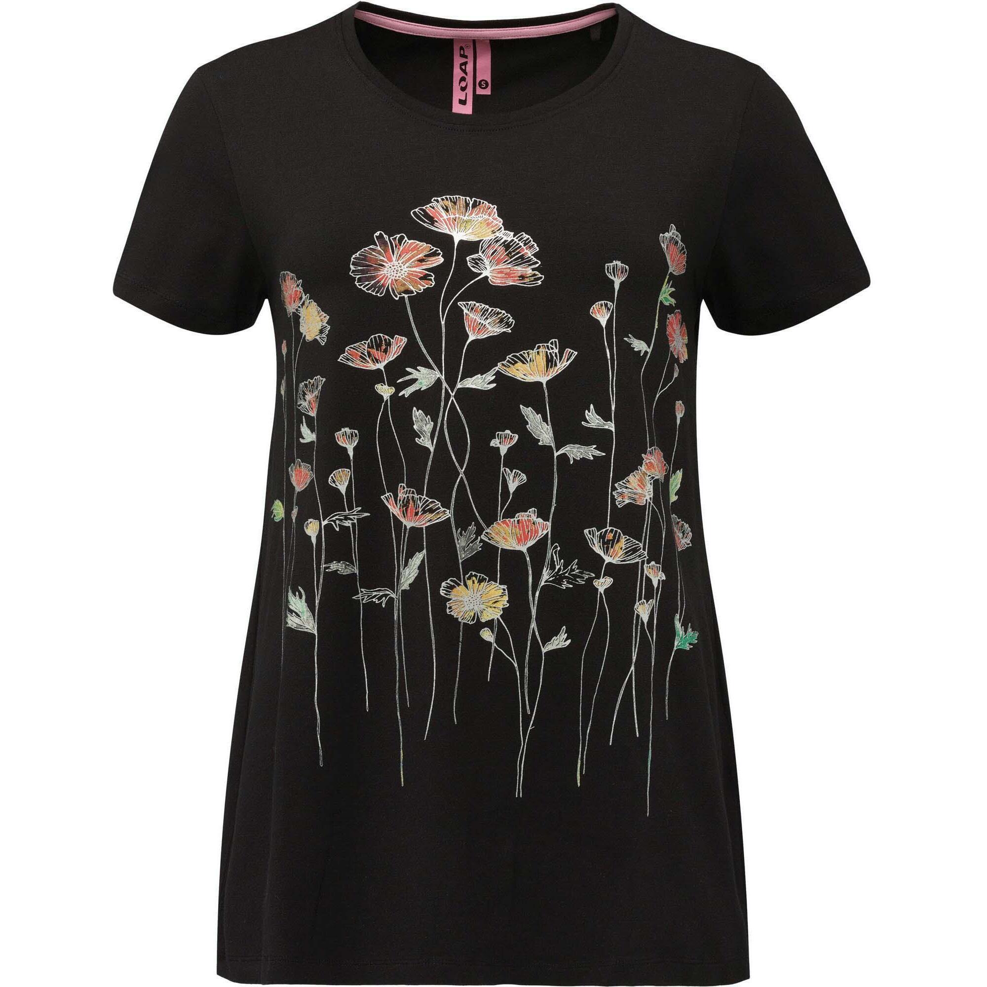 Women\'s Best - T-shirt Femme Loap Abonie, Noir, Xs - T-shirt Manches Courtes - Noir|rose|rouge - Decathlon