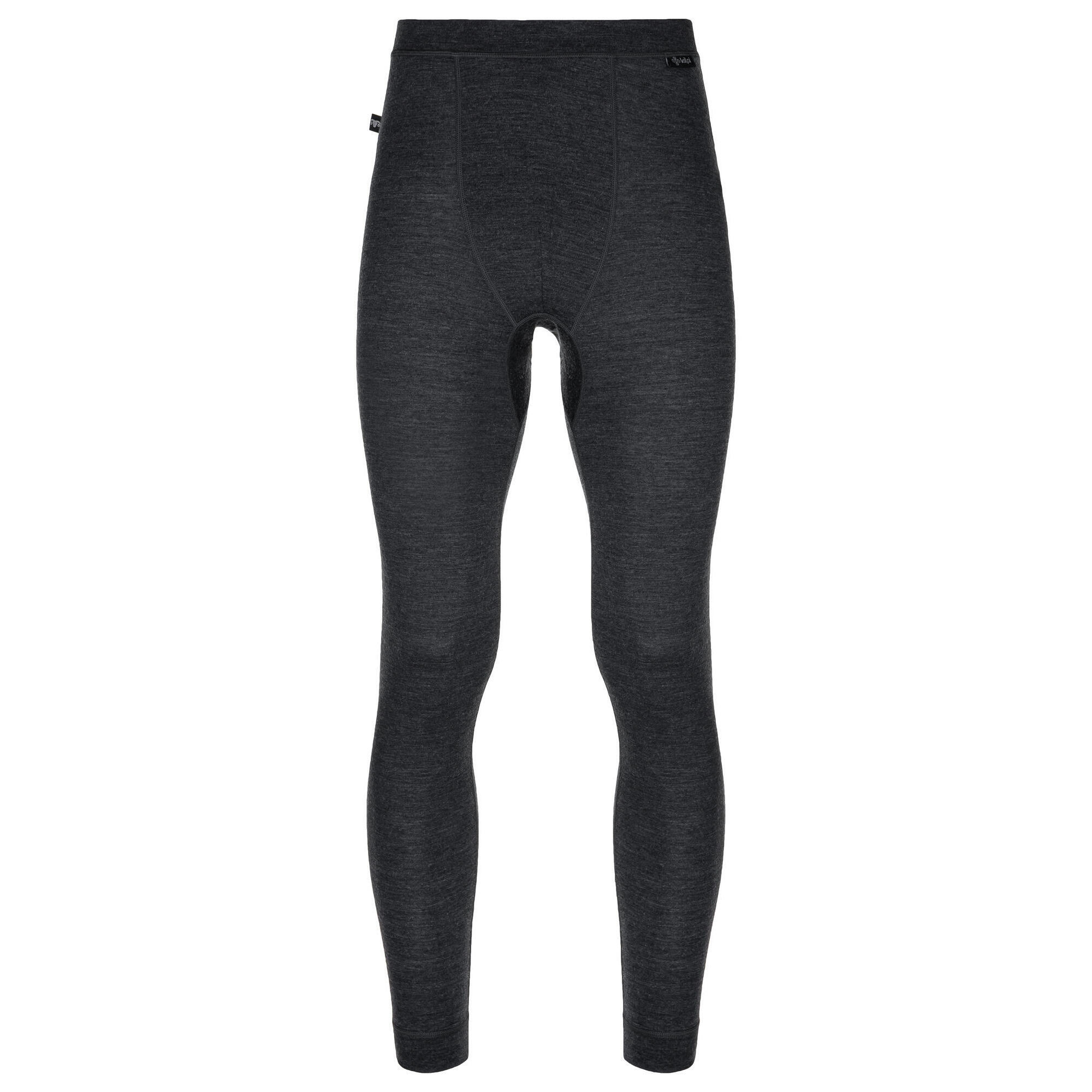Kilpi - Pantalon De Base En Laine Mérinos Homme Kilpi Mavora Bottom-m - Legging - Noir - Decathlon