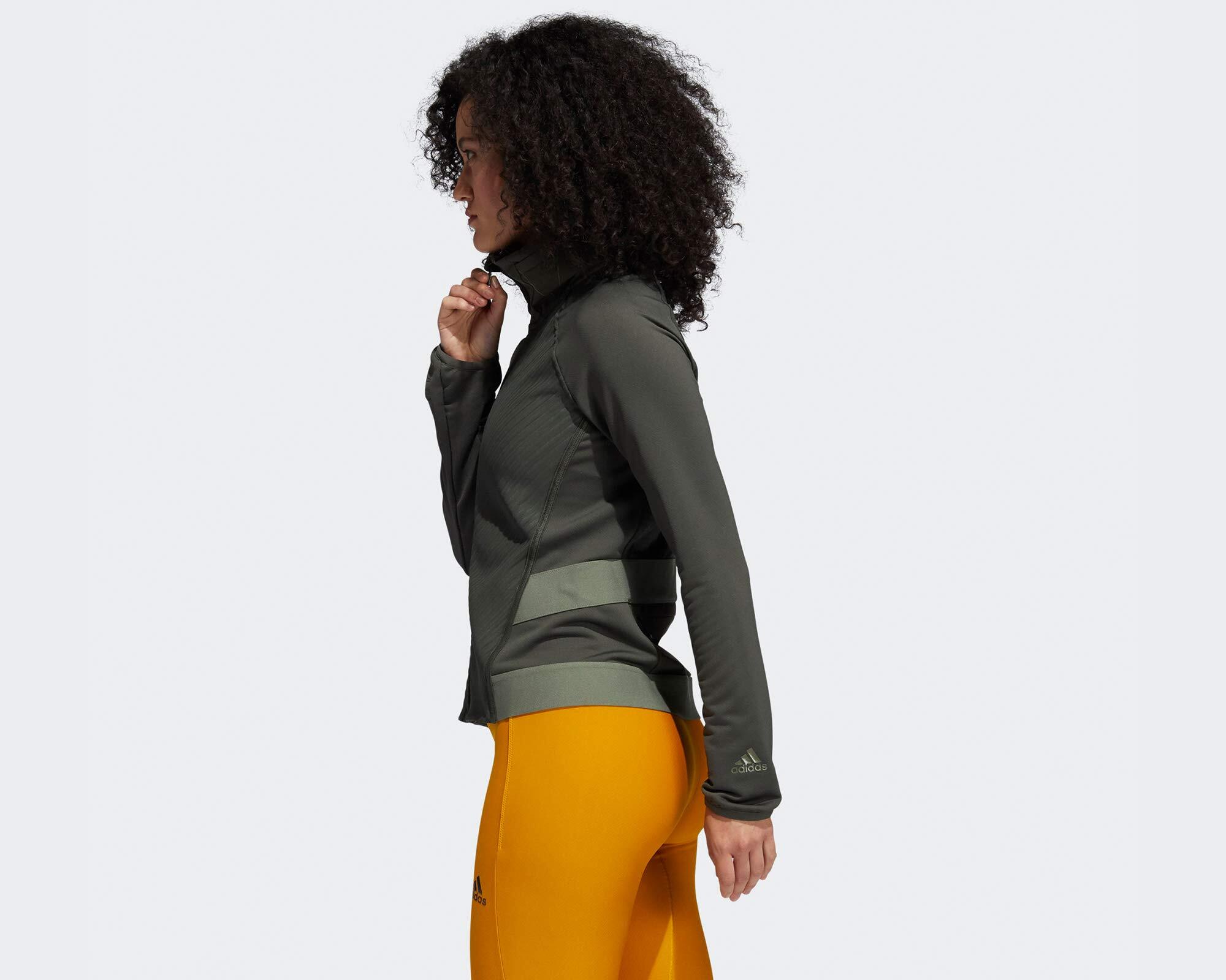 Giacca adidas Rain.RDY donna impermeabile con cappuccio, vestibilità normale 4/4