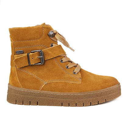 MARCO TOZZI Stiefel aus echtem Leder mit Fellfutter ZLN 0533