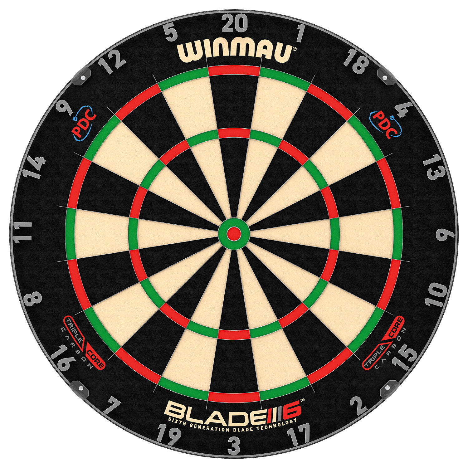 WINMAU Sisalový terč Winmau BLADE 6 TRIPLE CORE