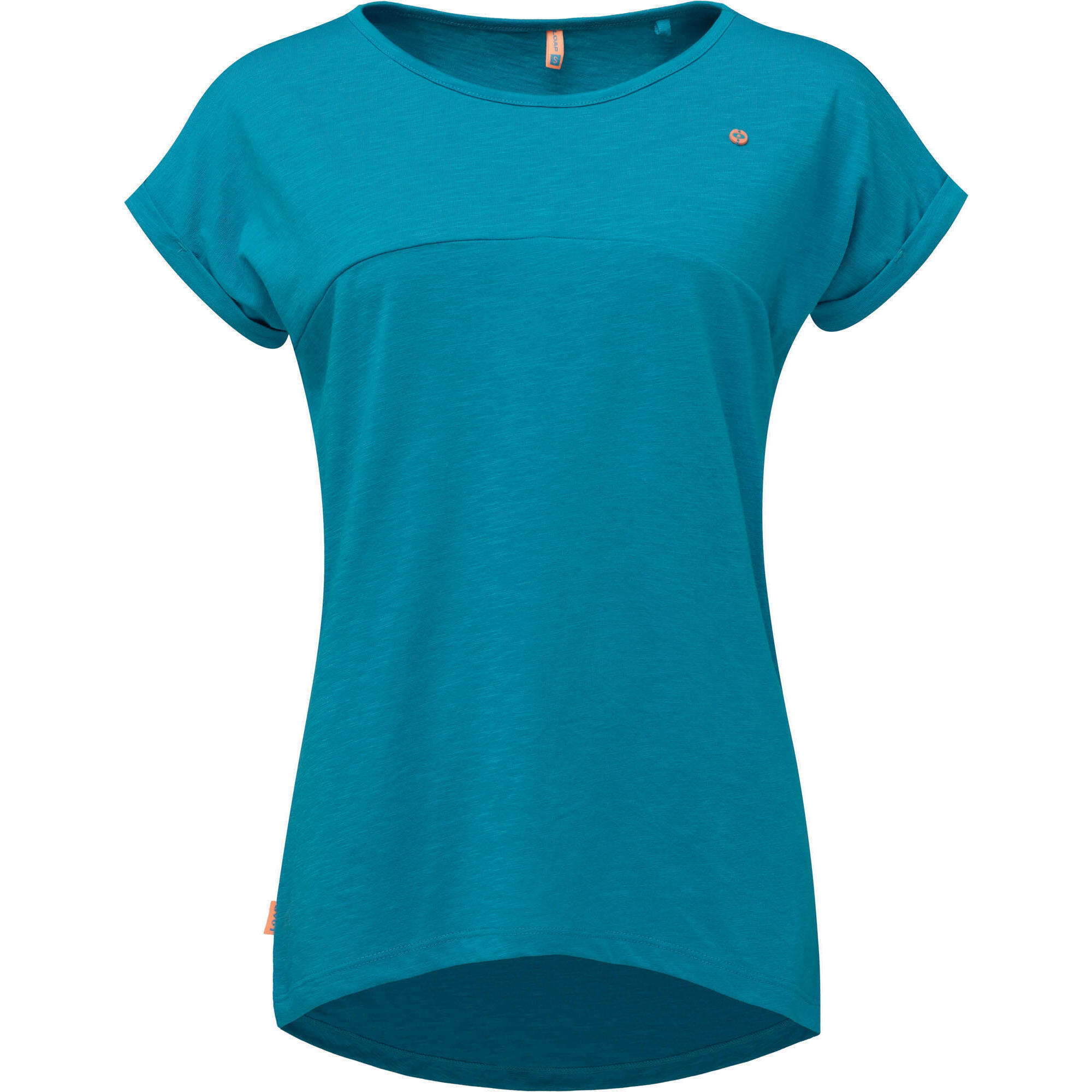 Women\'s Best - T-shirt Femme Loap Blavekarka Turquoise, Taille L - Chemise Manches Courtes - Bleu - Decathlon