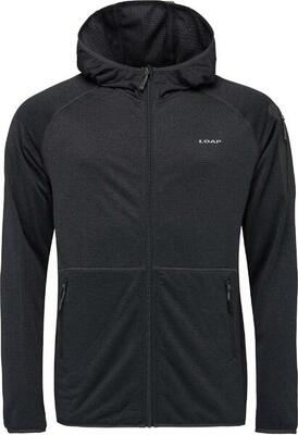 Loap moher heren functioneel sweatshirt, rits, grijs, xl