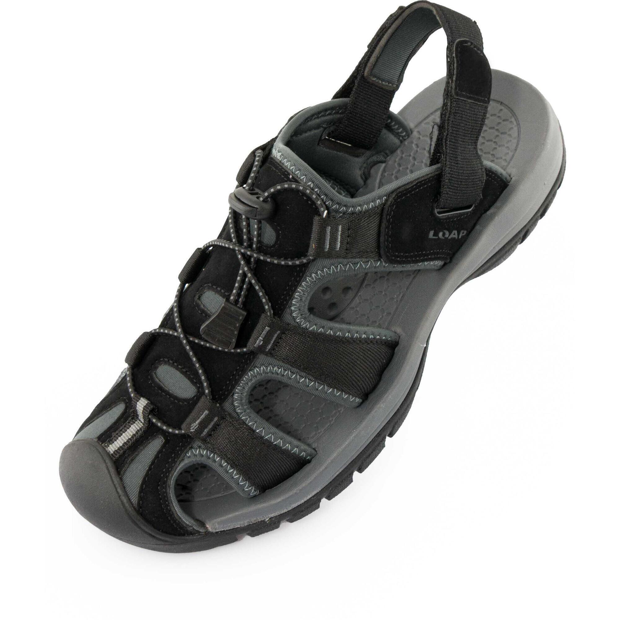 Wølmark Finland - Loap Orland Sandales Homme Noir-gris 42 - Sandales - Noir|vert - Decathlon