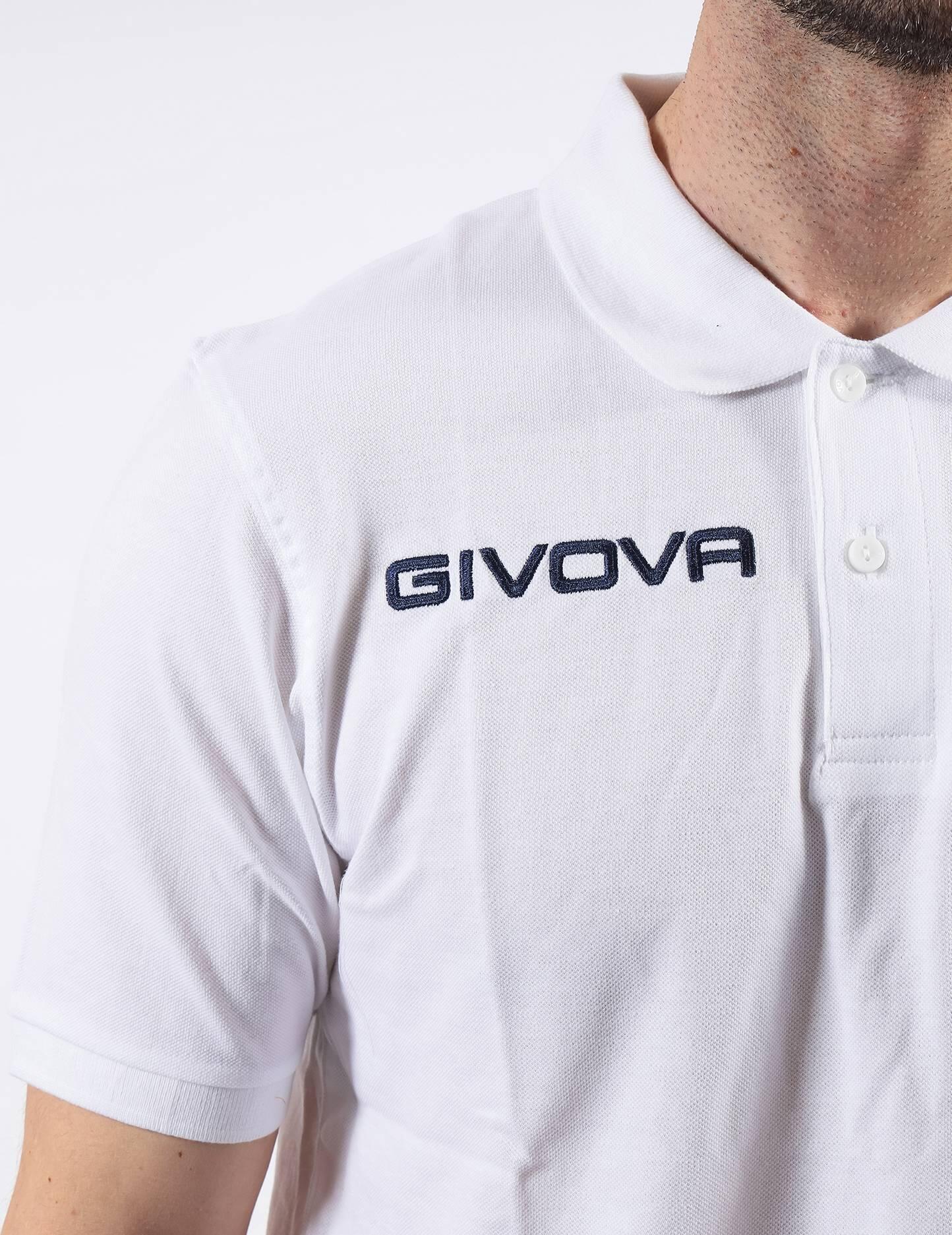 Polo Givova algodón piqué 100% - corte clásico, manga corta 2/4