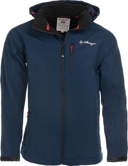 Giacca softshell uomo Spitsbergen 3 strati Navy M
