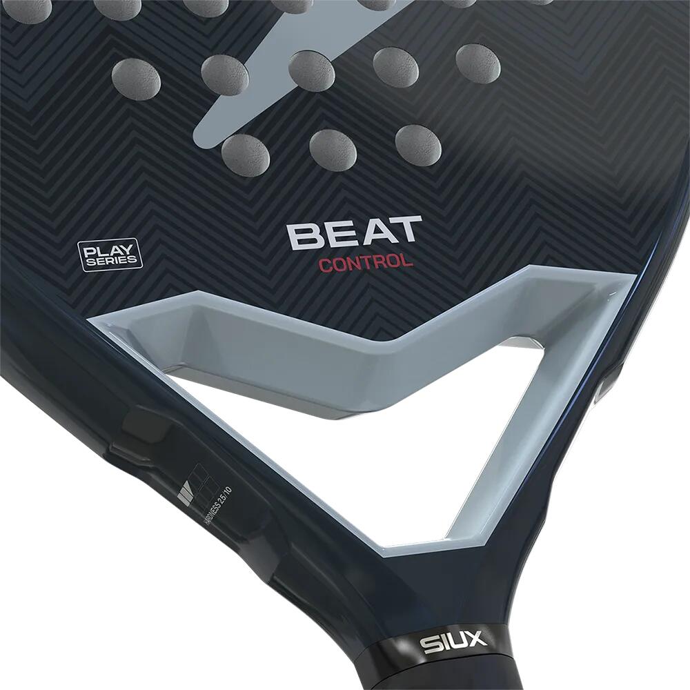 Siux - Racchetta da Padel Beat Control 2026 Nera Forma Rotonda 4/7