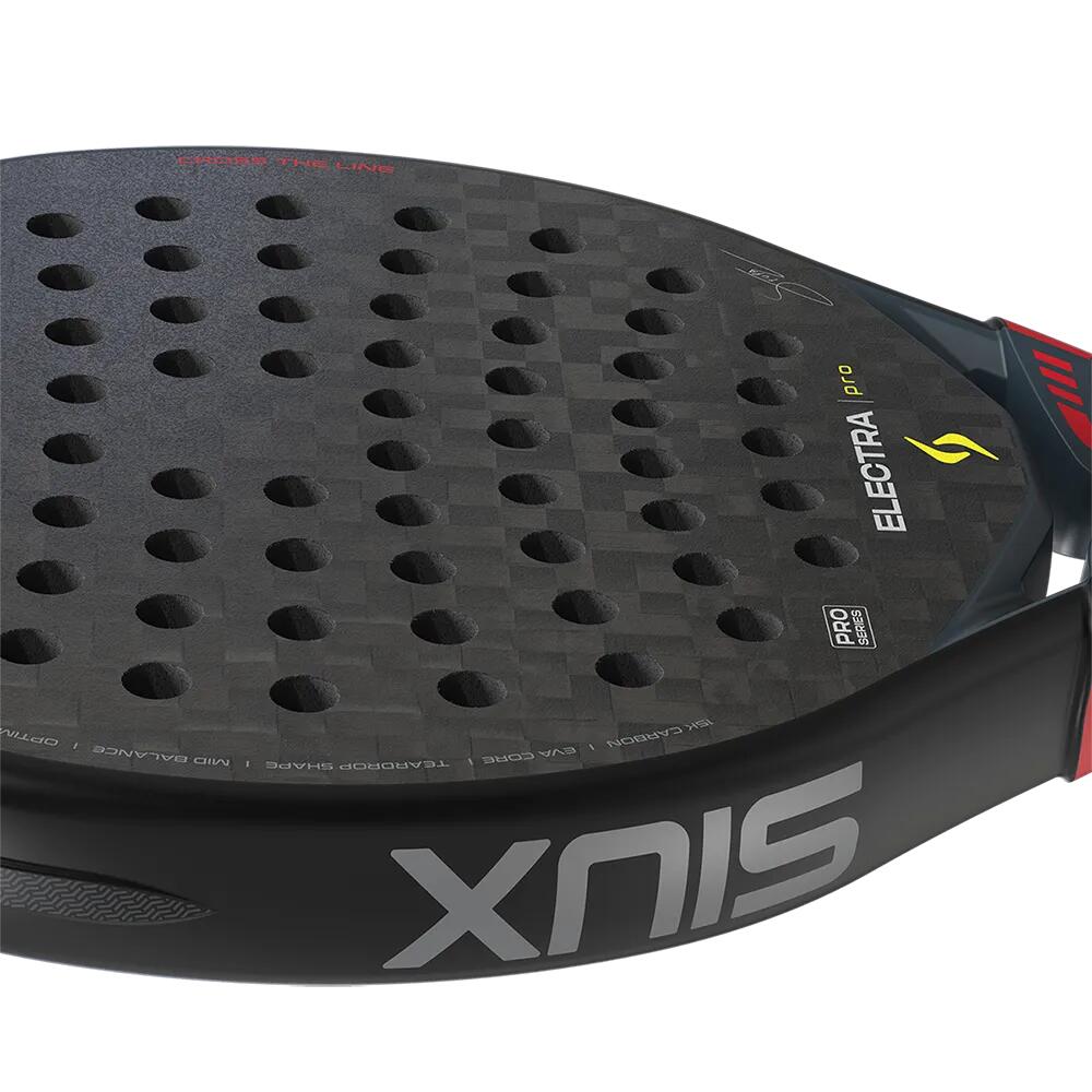 Siux - Raquete de Padel Electra Pro 2026 Shadow Red nível profissional 4/6