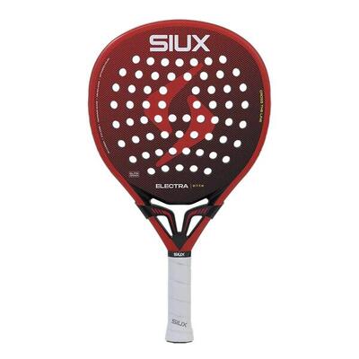 Siux - Pala de Pádel Electra Elite 2026 Roja profesional Forma Redonda