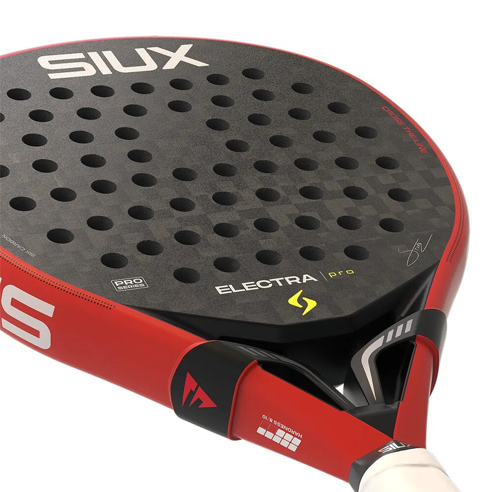 Siux - Racchetta da Padel Electra Pro 2026 Fire Red livello professionale 4/5
