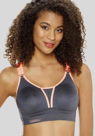 Damen Venice Beach Sport-BH ohne Bügel für Sportarten starker Belastbarkeit