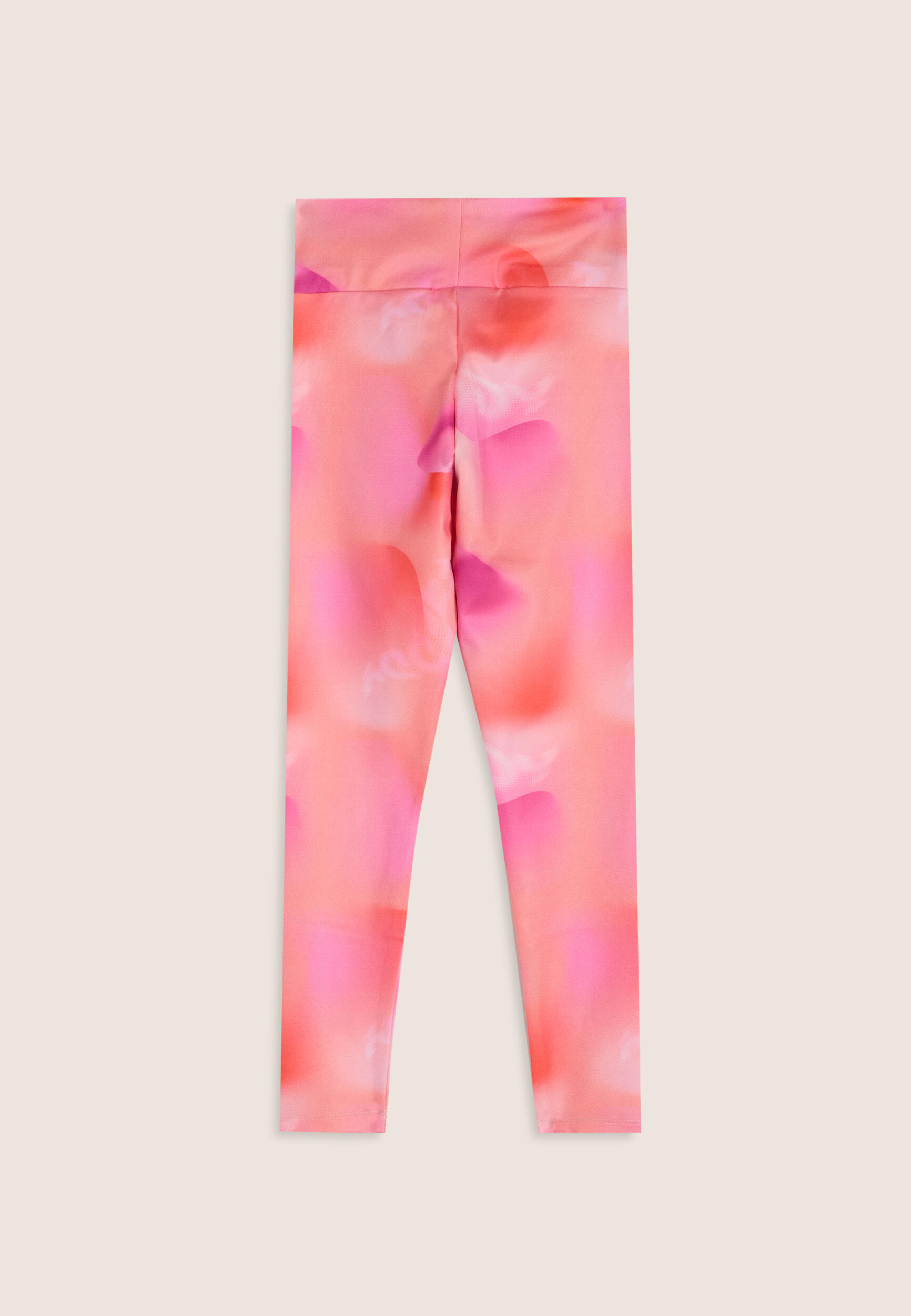 Leggings pour fille fantaisie rose orange 2/3